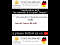 Download Lagu Application with 7th semester \u0026 Original Degree || MS IN GERMANY || ITSMYMASTERS
