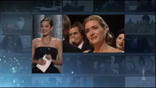 Kate Winslet winning Best Actress for The Reader 81st Oscars 2009