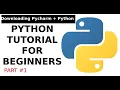 Downloading python and pycharm - python tutorial part in Hindi