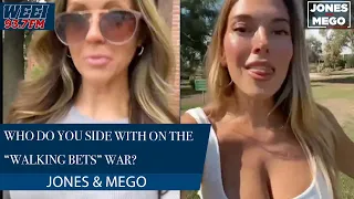 Lucy Burdge or Taylor Mathis Who are you siding with on the Walking Bets War Jones Mego