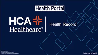 Expanse Health Portal - Health Record