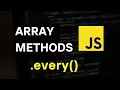 JavaScript Array Methods Tutorial - Learn Every Method in 5 Minutes
