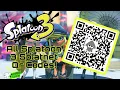 All Splatoon 3 SplatNet QR Codes FREE STUFF