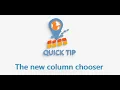 Updated Column Chooser