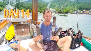Tackling boat jobs one rainy day at a time — Sailing Yabá 245