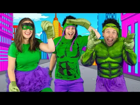 Kids Superhero Song Lets Be Superheroes Action Songs for Kids Bounce Patrol
