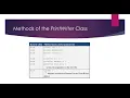 Writing and Appending to Text Files in Java PrintWriter FileWriter