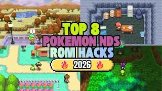 top 8 best pokemon nds rom hacks for 2026 pokemon nds bestof2026 gaming romhacks