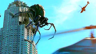a spider attacks people and occupies the city big ass spider 2013