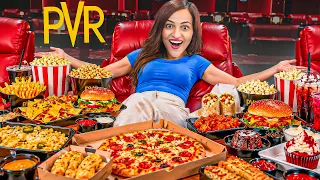 I tried full menu of PVR Cinemas