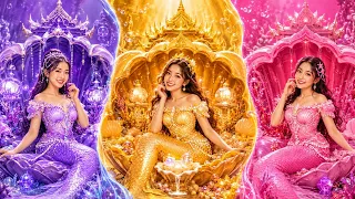 นางเงือก GOTH vs PINK vs GOLD! 🧜‍♀️🖤💖👑 เมคโอเวอร์ 3 สไตล์สุดปัง! 🌊🔥