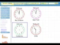 d3 analog clock visualization InfoCaptor Dashboard