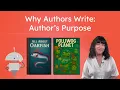 The Author s Purpose - Why Authors Write