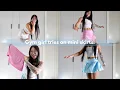 4K Mini skirts try on haul Amber Tan