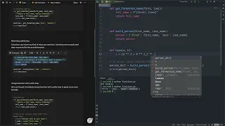 Python Crash Course ch8 functions return values