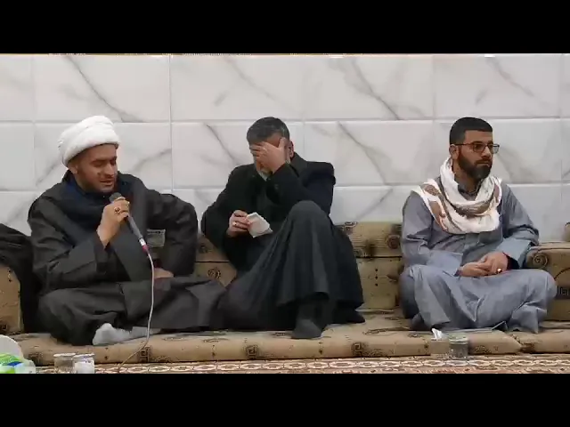 ⁣نعي للشيخ سلام العسكري (جلسة خاصة في محافظة المثنى)
