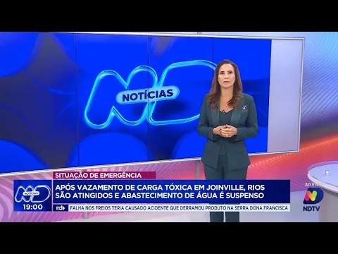 Vazamento tóxico em Joinville afeta rios, levando à suspensão do abastecimento de água