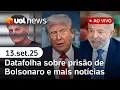 Download Lagu Datafolha: Prisão de Bolsonaro tem apoio de 50%; Alckmin fala sobre anistia; pressão de Trump