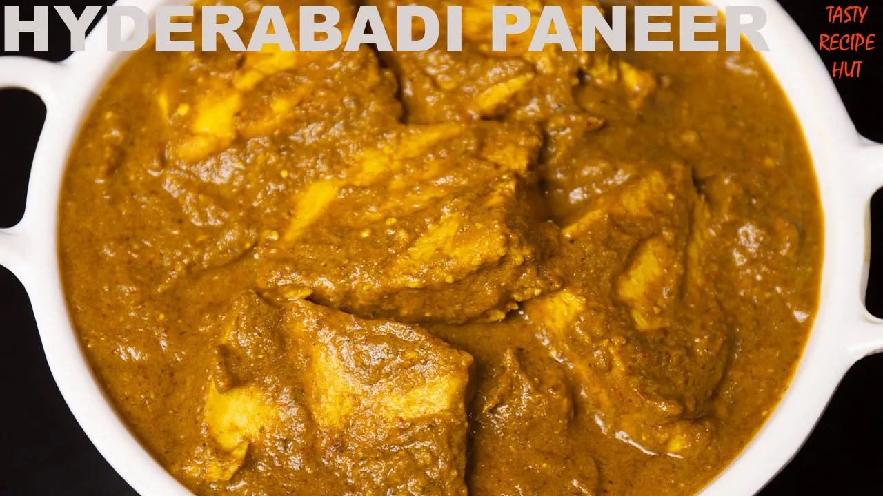 Hyderabadi Paneer Recipe ! Paneer Hyderabadi Masala