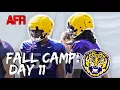 LSU Camp Report Lamar Brown Absent Harlem Berry Returns Sam Leavitt Earns Lane Kiffin Praise