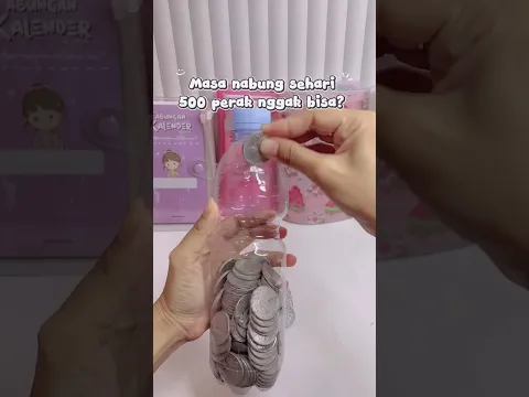 NABUNG RECEH 500 RUPIAH #shorts #menabung #bagus #viral #trending