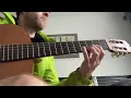A calf born in winter khruangbin - Intro on guitar