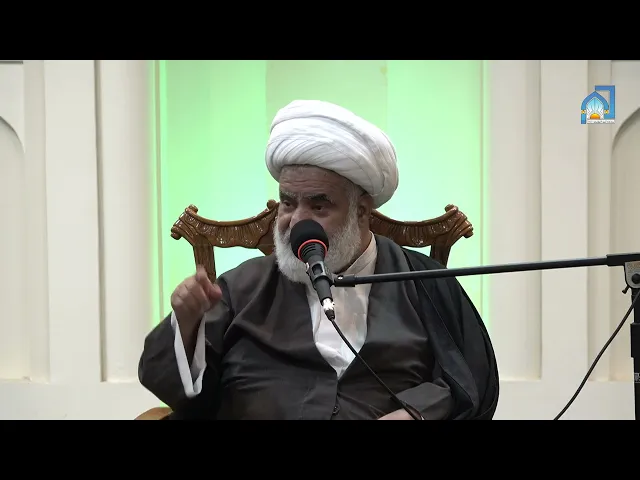 ⁣كلمة آية الله الشيخ علي الدهنين | في تأبين آية الله الشيخ محمد الهاجري | 18 رجب 1447