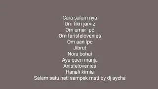 lanceng posang jemaah umroh kenangan