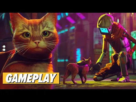 STRAY New Official Gameplay 6 Minutes (HD)
