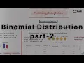 Binomial Distribution Part 2 Mean Variance PMF Explained CFA FRM