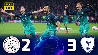 Historic Tottenham Montada Tottenham 3 2 Ajax Champions League 2019 FHD 