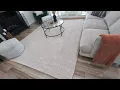 nuLOOM 8x10 Elfriede Jute Cotton Hand Woven Area Rug For Bedroom Living Room Dining Room