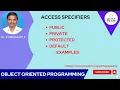 02 Access Specifiers Access Modifiers in Java