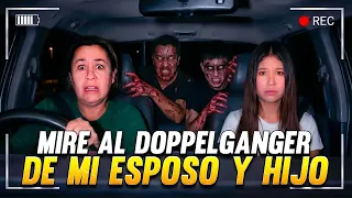 GRABÉ AL DOPPELGANGER DE MI ESPOSO Y DE MI HIJO😱*PASE UNA NOCHE EN MI CAMIONETA*