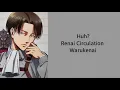 Download Lagu Attack On Titan Characters Singing Renai Circulation (Lyrics Video)