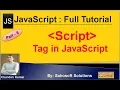 Script tag in JavaScript JavaScript Full Tutorial in Hindi