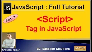 Script tag in JavaScript JavaScript Full Tutorial in Hindi
