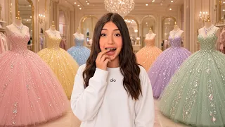HOW I CHOSE MY QUINCEANERA DRESS | Photo Shoot | eslis