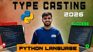 Type casting or type conversion Python Tutorial - lecture