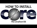 How to install Tiny Core Linux in a Pendrive The Smallest OS