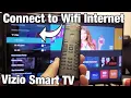 Vizio Smart TV How to Connect to Wifi Internet Network