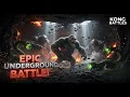 KONG vs TITANS \u0026 NIGHT CRAWLERS! Epic Underground Battle for Skull Island Secrets