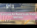 Review iLiving Wall Mounted Variable 14 Inches Speed Weatherproof Fan Industrial gra