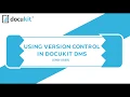 Docukit Version Control