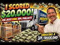 Scoring 20 000 on ONE Pallet from a 3PL Truckload Liquidation Unboxing