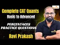 Arithmetic Practice 12 Revenue Change Calculation Arithmetic for CAT 2026 Ravi Prakash Rodha