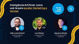 Inteligência Artificial: Como usá-la para escalar Marketing e Vendas #oxigenweb #aimana #webnar