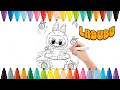 Popular Labubu New Coloring Pages Coloring New Top LABUBU