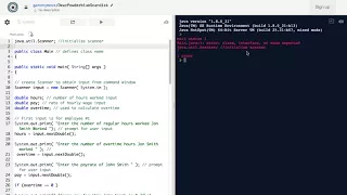 error class interface or enum expected java util Scanner