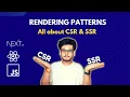 Ep2 All about CSR and SSR Rendering Patterns Series Introduction